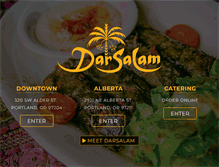 Tablet Screenshot of darsalamportland.com